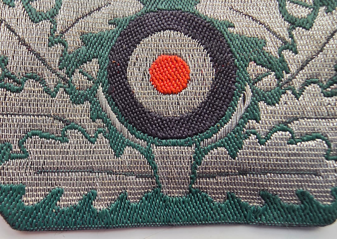 WWII Officers bevo cap wreath