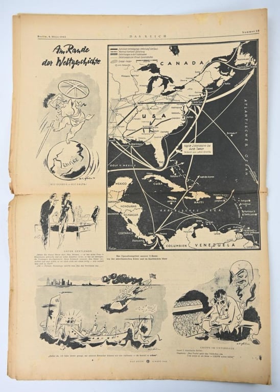 German Newspaper “Das Reich” March 1942