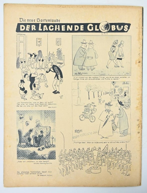 German Magazine 'Die Neue Gartenlaube' 1 May 1940