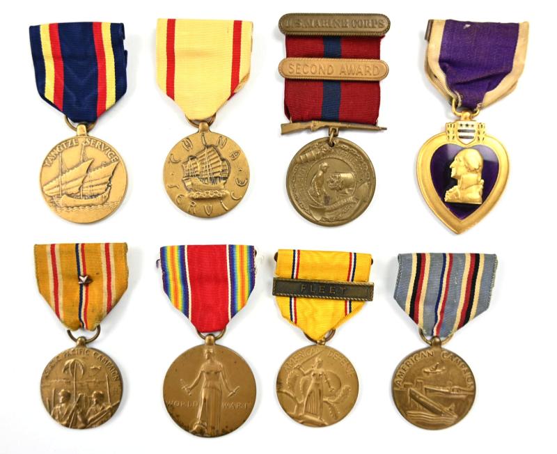 USMC WW2 Medal Grouping 'Edward W. Flaherty - 2nd Marines Division'