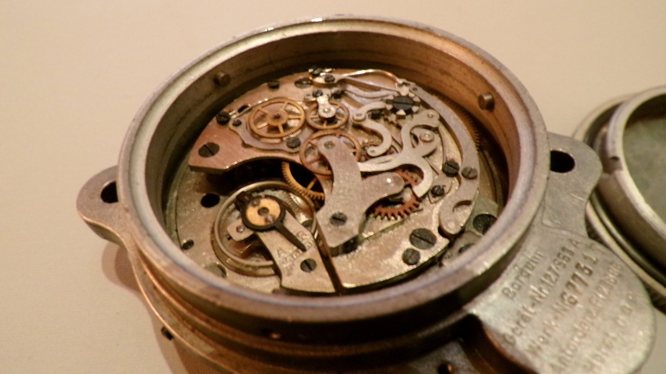 Luftwaffe Messerschmitt Borduhr