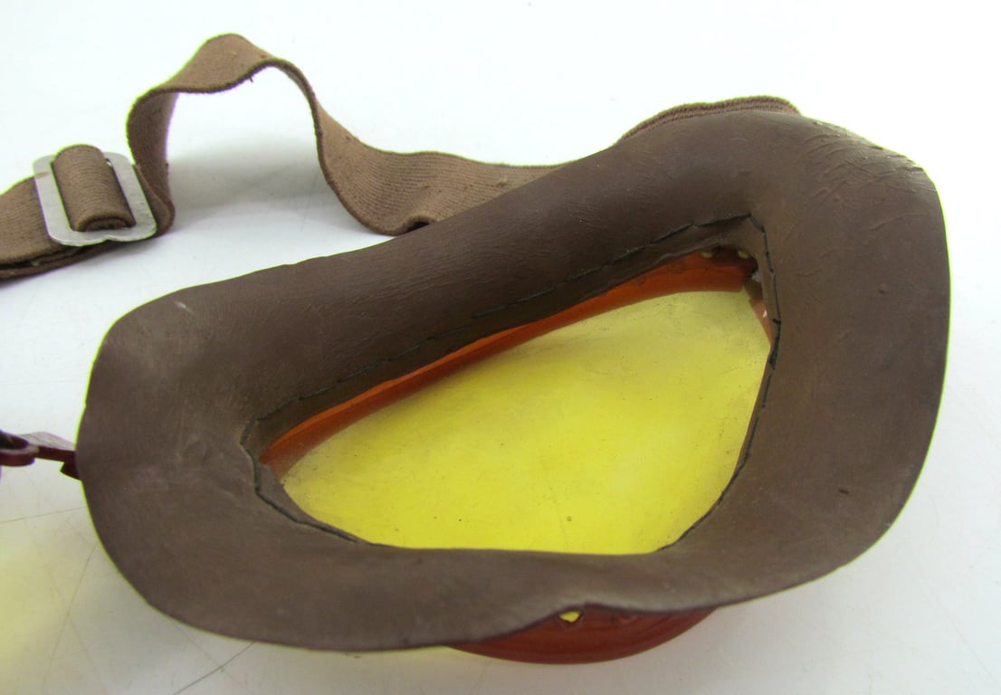 1930s–1940s Motorcycle / Protective Goggles – Kradmelder Style
