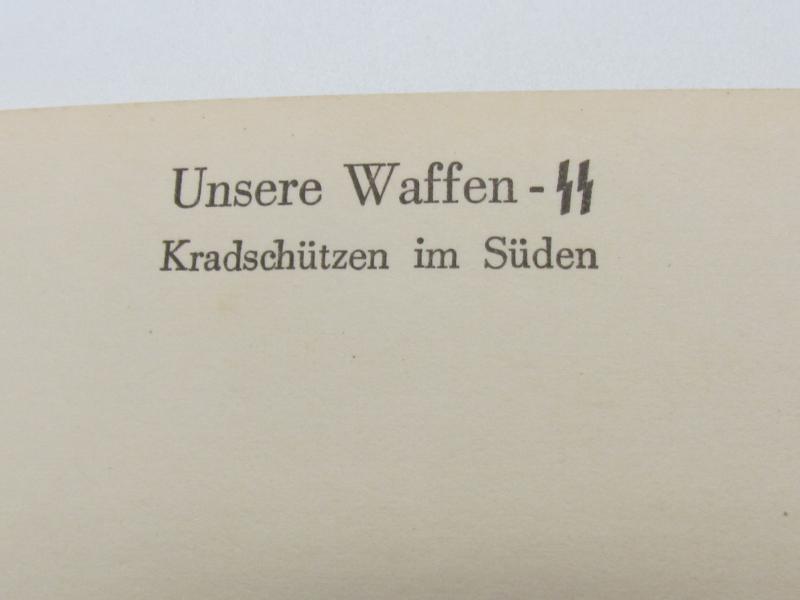Postcard : Unsere Waffen-SS