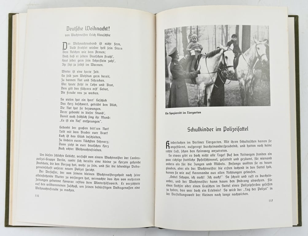 German Book Tag der deutschen Polizei 1934