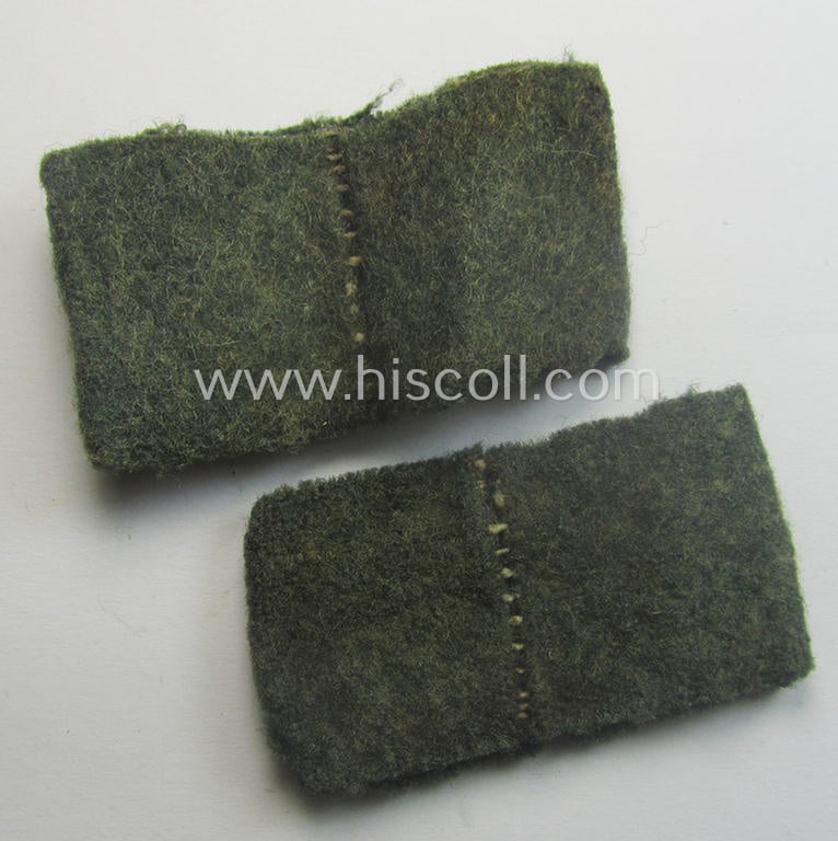 Pair of WH (Heeres) 'Infanterie'-related, 'Schulterstück-Überschuben': 'Soldat des Infanterie-Rgts. 485'