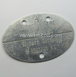 Early-war- (albeit 'standard-issue'-) pattern, WH (Kriegsmarine) typical aluminium-...