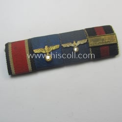 4-pieced, WWII- (ie. TR-) period ribbon-bar (ie. 'Feld-...
