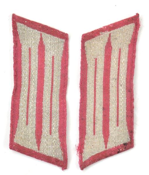 German Police EM Collar Tabs
