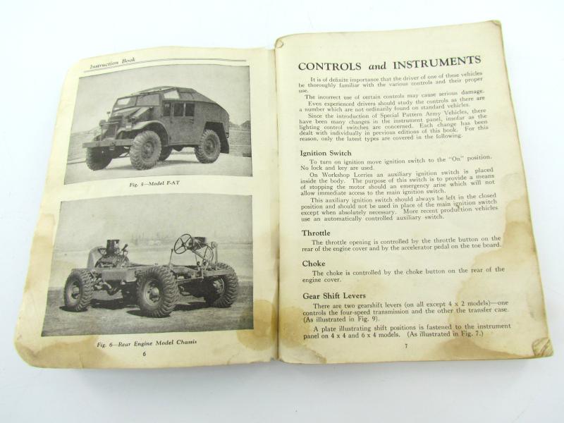 Instruction Book Ford Special Pattern Vehicles