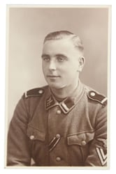 German SS-VT Portrait Picture 'Germania' Holland