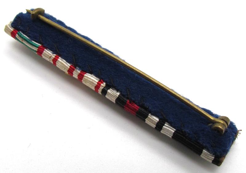 German WWI 4-Piece Ribbon Bar ( Bandspange )