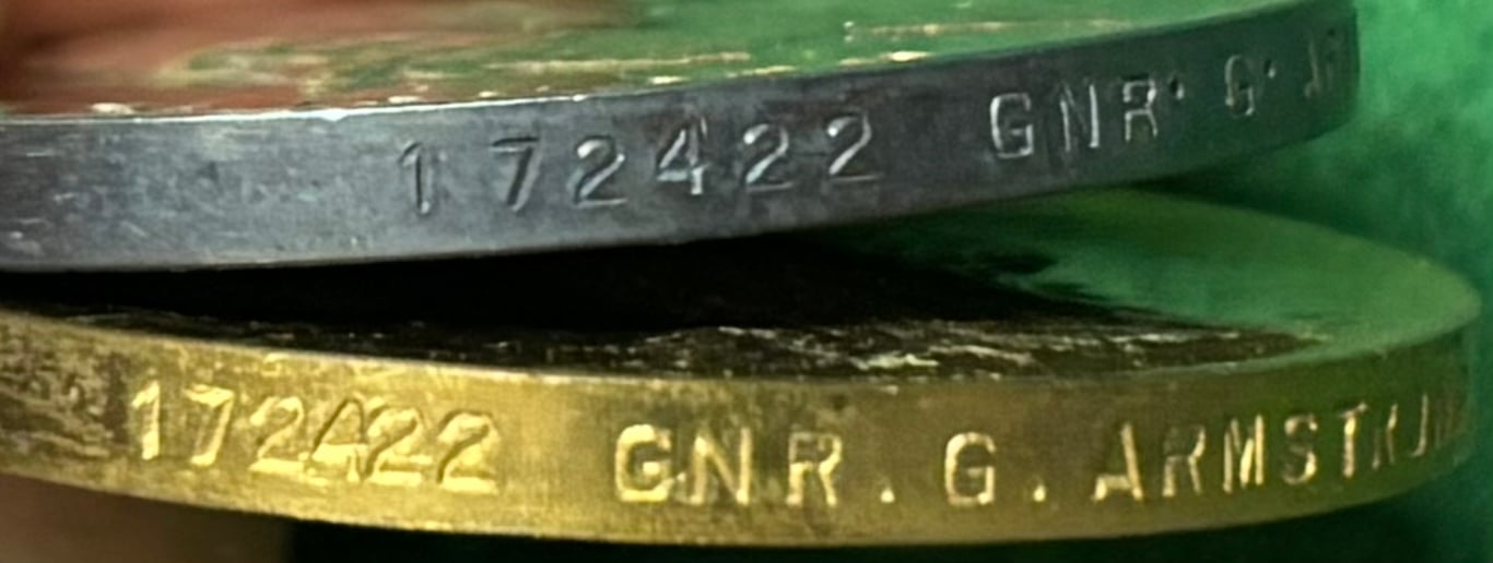 Great War Uniform Group Bombardier Armstrong RGA  -Additional Picture