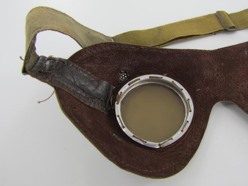 Wehrmacht or Waffen SS mountain troops protective goggles