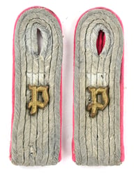 German WH Panzer Officer's Shoulderboard Set