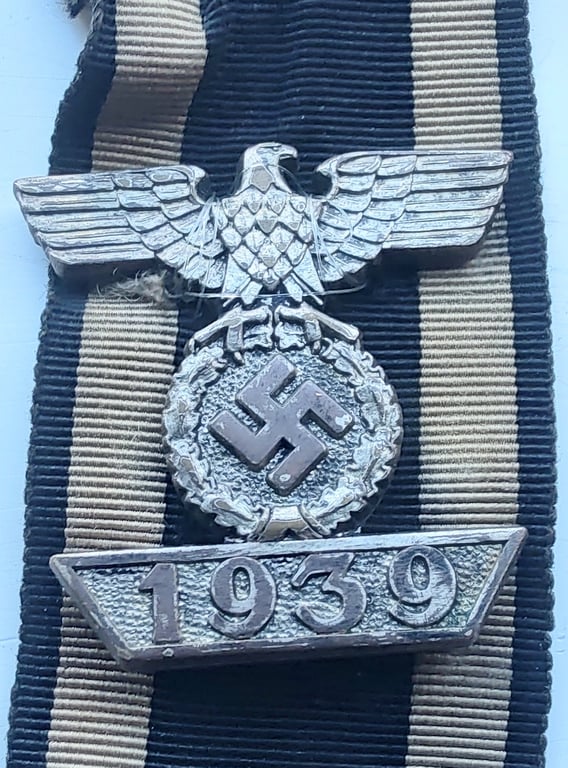 Bar to the WWI Iron Cross second-class ('Wiederholungsspange zum EK II. Klasse')