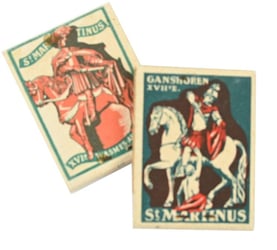 Dutch Winterhulp Matchbox Set