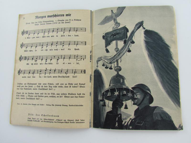 Adler-Liederheft Liederbuches der Luftwaffe