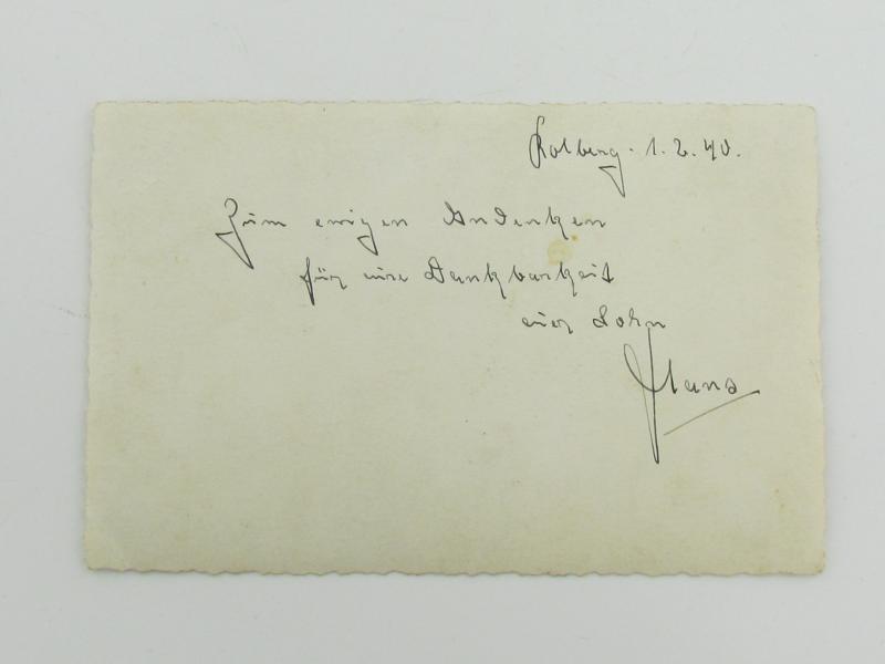 Portrait Photo of a Wehrmacht Soldier