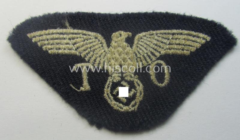 Minimally used - and truly rarely seen! - OT- (ie. 'Organisation Todt'-) related arm-eagle (ie. 'Ärmeladler für Nachrichtenhelferinnen des OT')