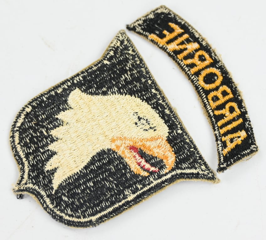 US WW2 101st Airborne Division SSI -Type 2