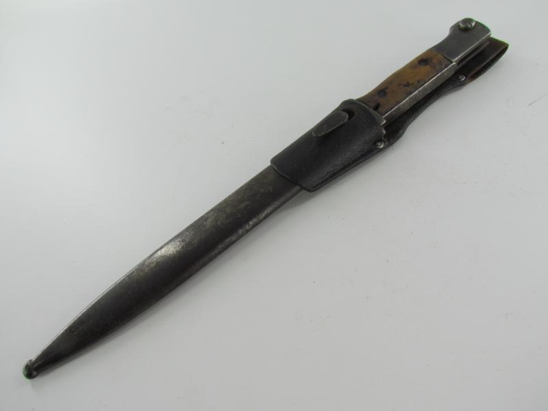 K98 Bayonet (Seitengewehr)SG 84/98 With Frog
