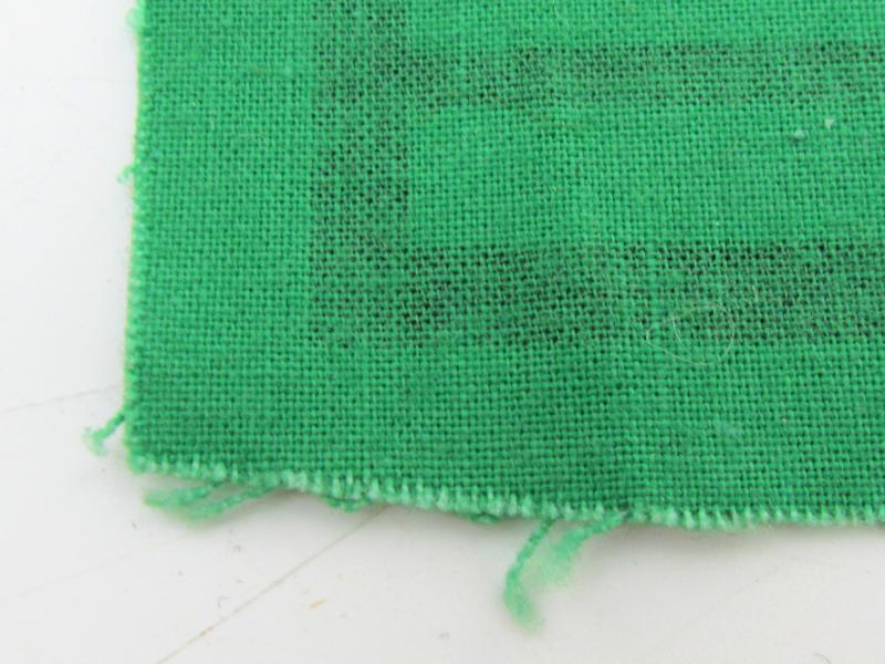 Printed Wehrmacht ( Heer ) camouflage rank patch