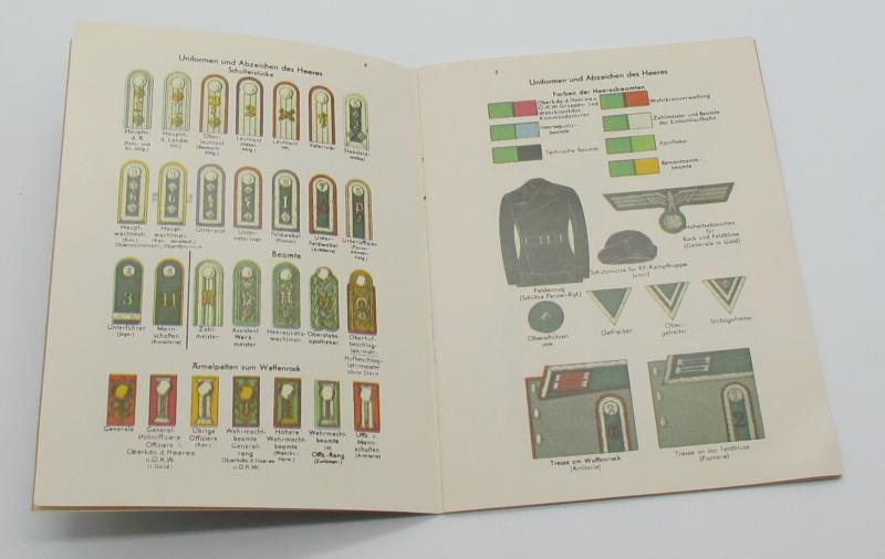 “Deutsche Uniformen” – Early Edition Color Reference Booklet
