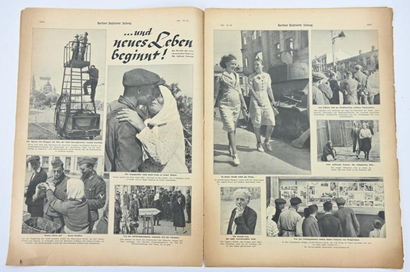 German Berliner Illustrierte Zeitung Newspaper September 1941