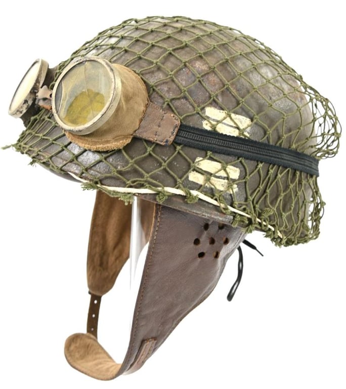 British WW2 Dispatch Rider Helmet
