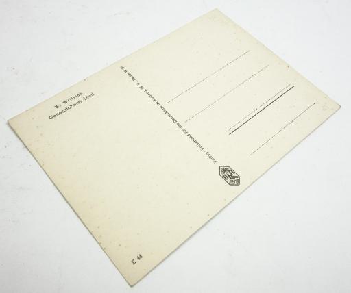 German "Willrich" Type postcard "Generaloberst u. Gebirgsjäger" Dietl