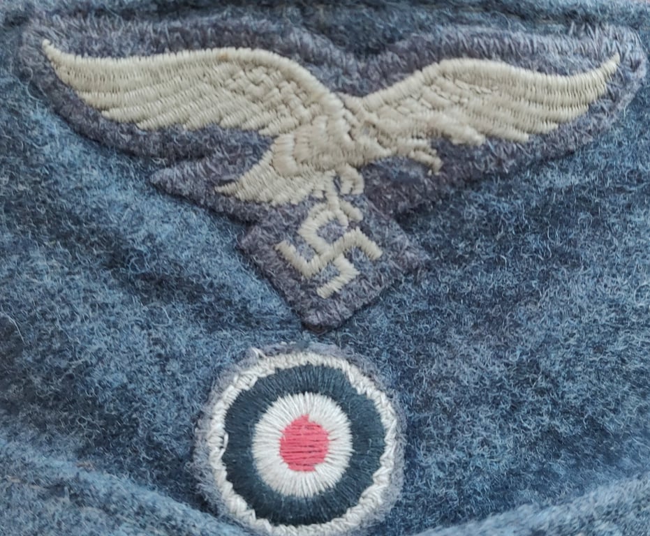 Reproduction Luftwaffe M43 single button ski cap