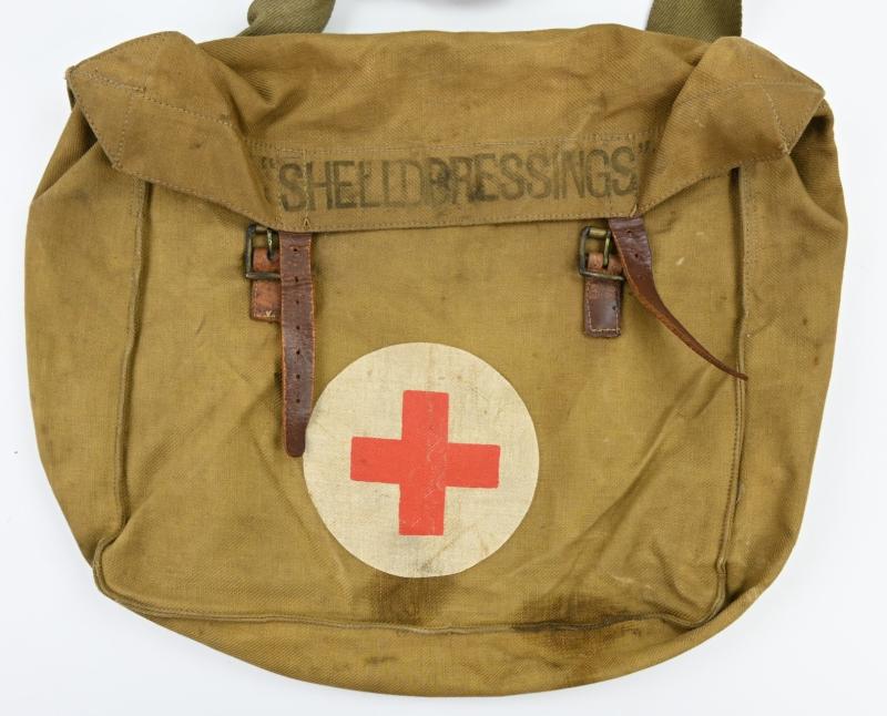 British WW2 Shell Dressing Pouch 1st Pattern