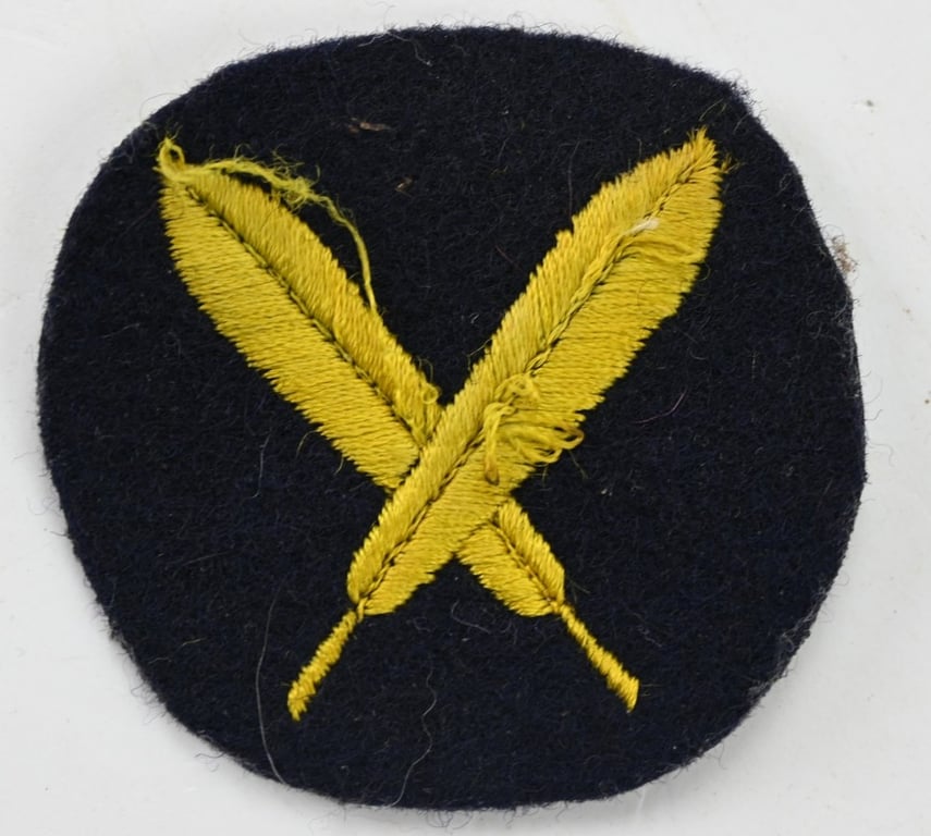 German KM Career badge 'Schreiber'