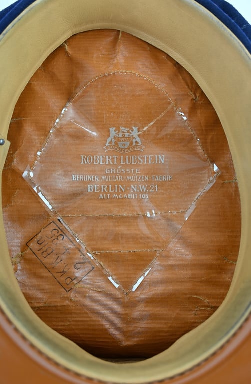 German Postschutz EM/NCO Visor Cap