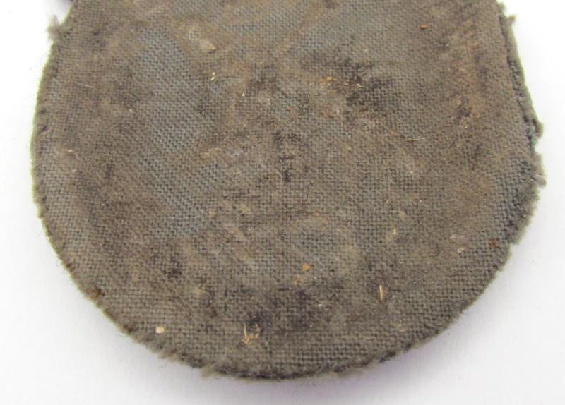 Rare Original Luftwaffe Flak Badge – Bullion Cloth Version