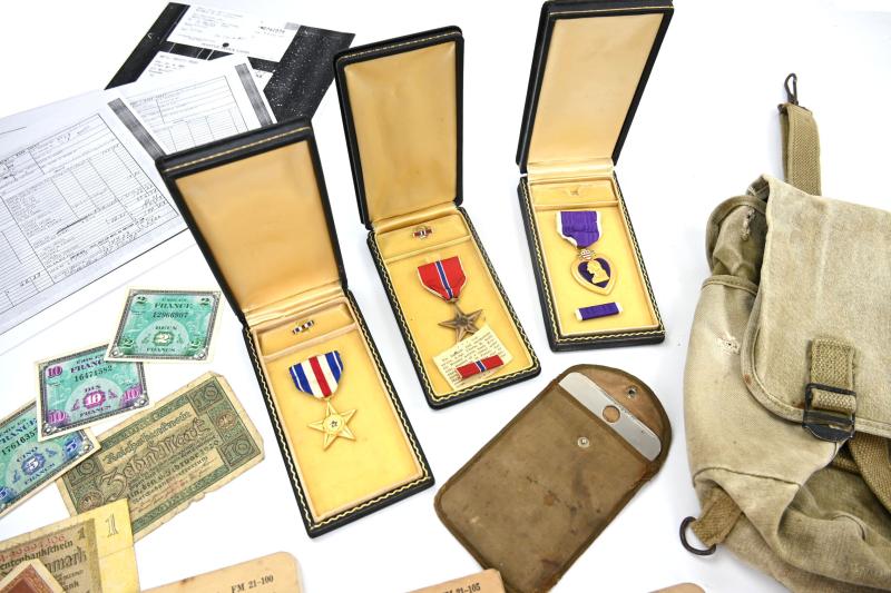 US WW2 5th Engineer Special Brigade Staff Sergeant Charles H. Neill Grouping