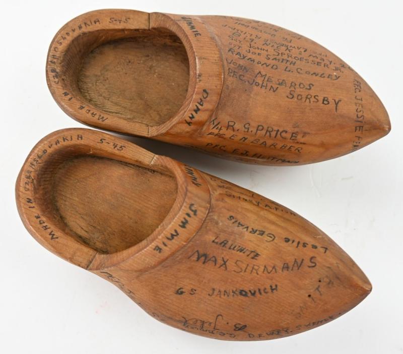 Czech WW2 Named Wooden Shoes 10th Infantry Regiment 5th ID