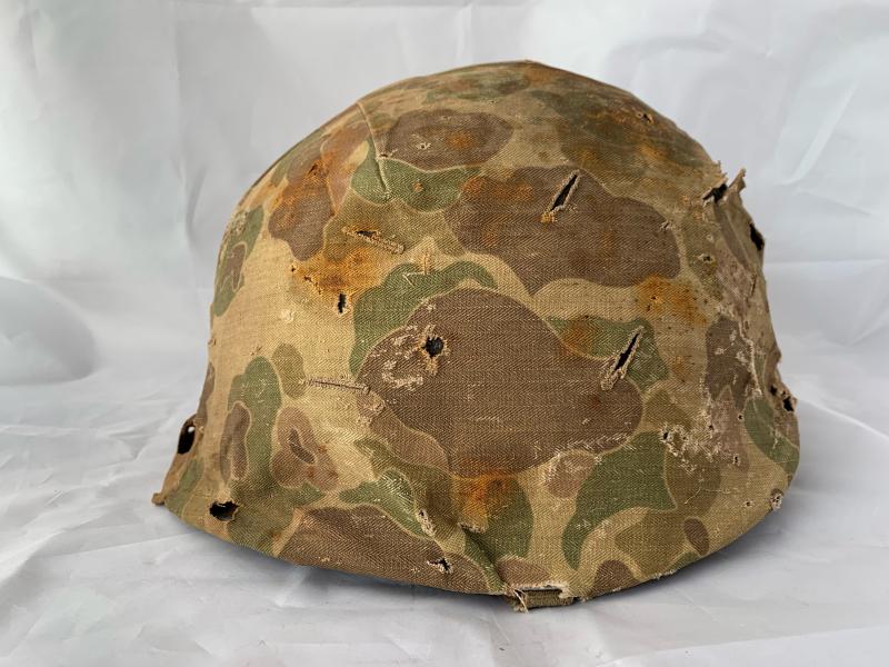 Named US M1 Front Seam Fixed Bale Helmet -Firestone-