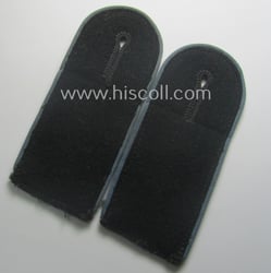 'Cut-off-tunic' pair of Waffen-SS, EM-type shoulderstraps: 'Waffen-SS Nachschub-Trpn.'
