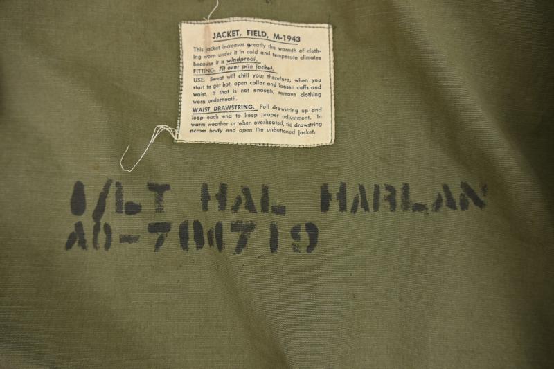 US WW2 M-1943 M43 Combat Jacket 101st Airborne Division