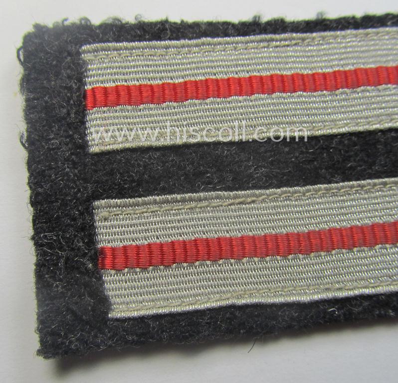Moderately used - and actually not that easily found!! - DRK (ie. 'Deutsches Rotes Kreuz') loyal-service-arm-patch (ie. 'Auszeichnungsborte des DRK') as was specifically intended to signify 25-years of loyal-service (ie.: '25-jährige Dienstzeit...