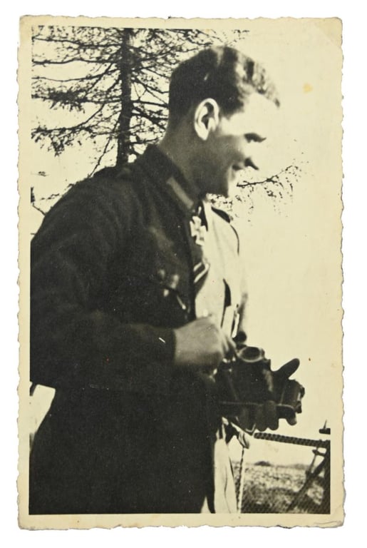 German WH Picture of Knight's Cross Recipient Werner Wrangel