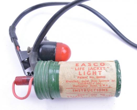 British RAF WW2 Easco Life Preserver Light