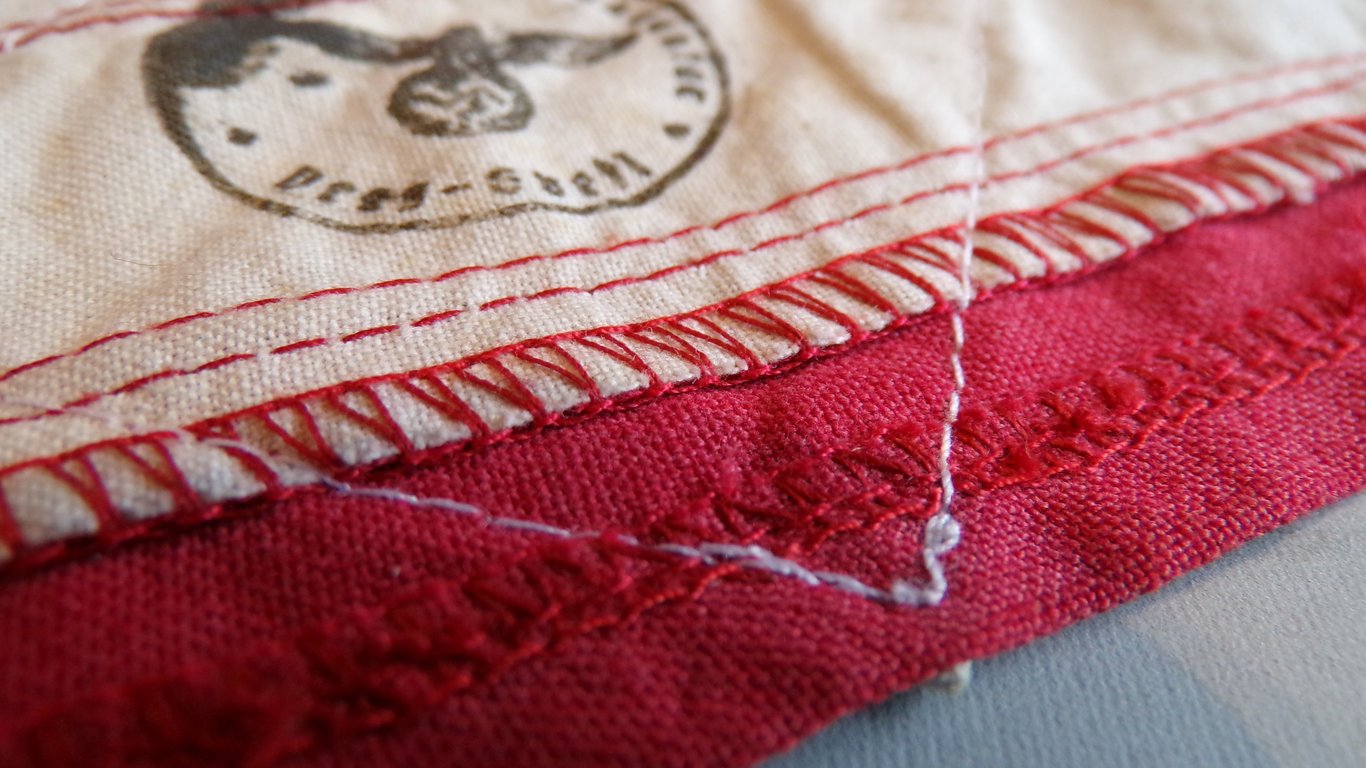 (HJ) Multi-Piece Cotton Armband - 'Prag-Gbell'