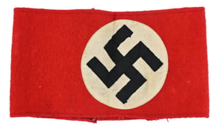 German NSDAP Political Swastika Armband