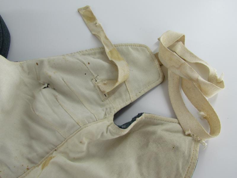 1ST Model Luftwaffe Winterhood in Blue Wool