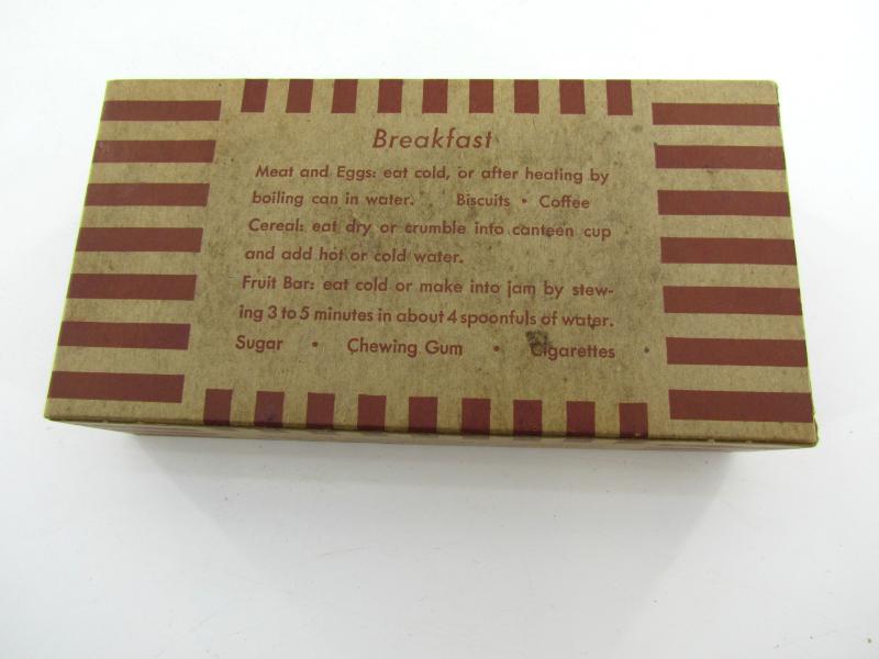 US WWII K Ration "Breakfast"
