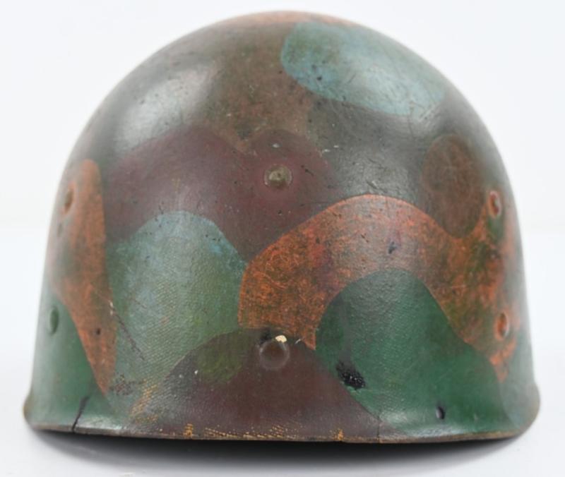 US WW2 M1 Camouflaged Helmet Liner