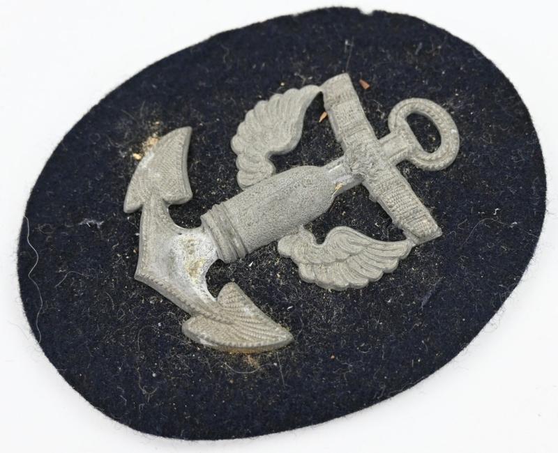 German KM Career Badge 'Coastal Artillery'