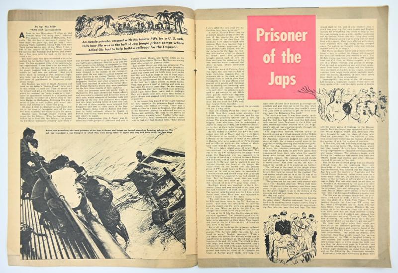 US WW2 Yank Magazine 31 Augustus 1945